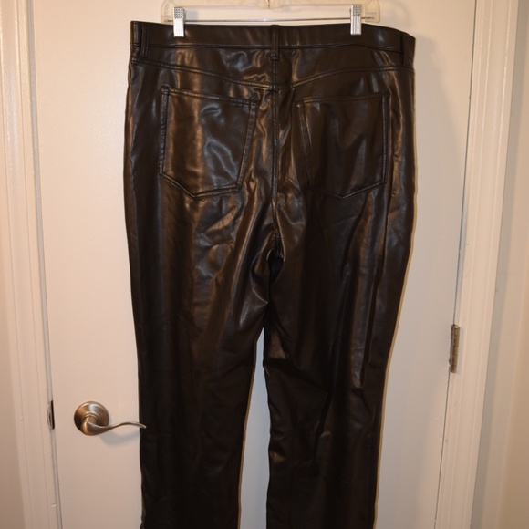 Abercrombie & Fitch Leather Pants - Picture 6 of 11
